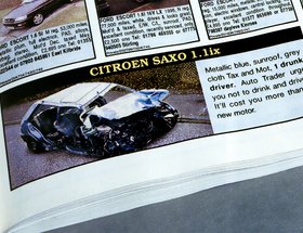 Crashed Toyota / Crashed Peugot / Crashed Saxo