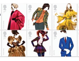 Great British Fashion Stamp Set