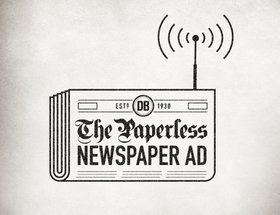 The Paperless Newspaper Ad