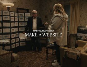 Marty & Francesca Make a Website