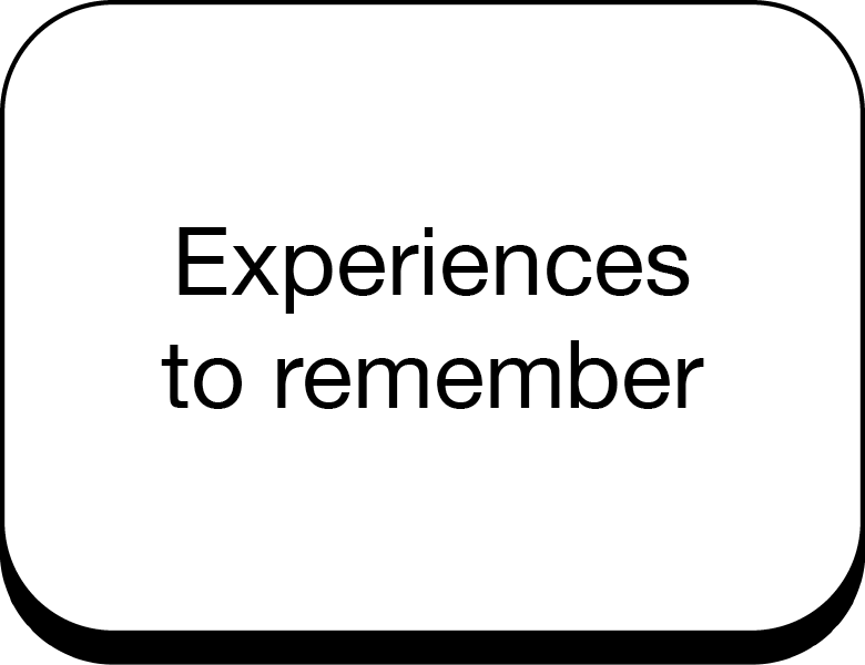 Use real connections and tangible experiences to bring your experiential activations to life.