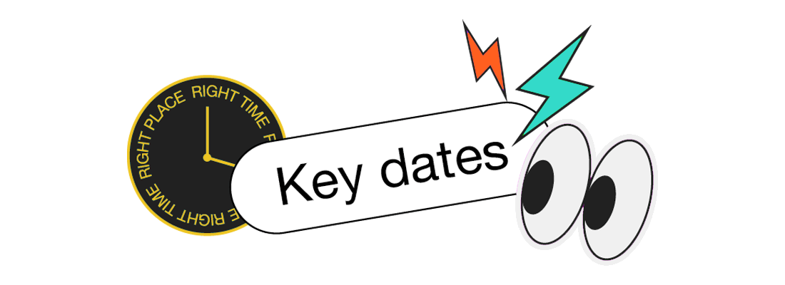 Key dates